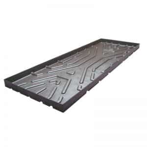 Plastic mausoleum trays