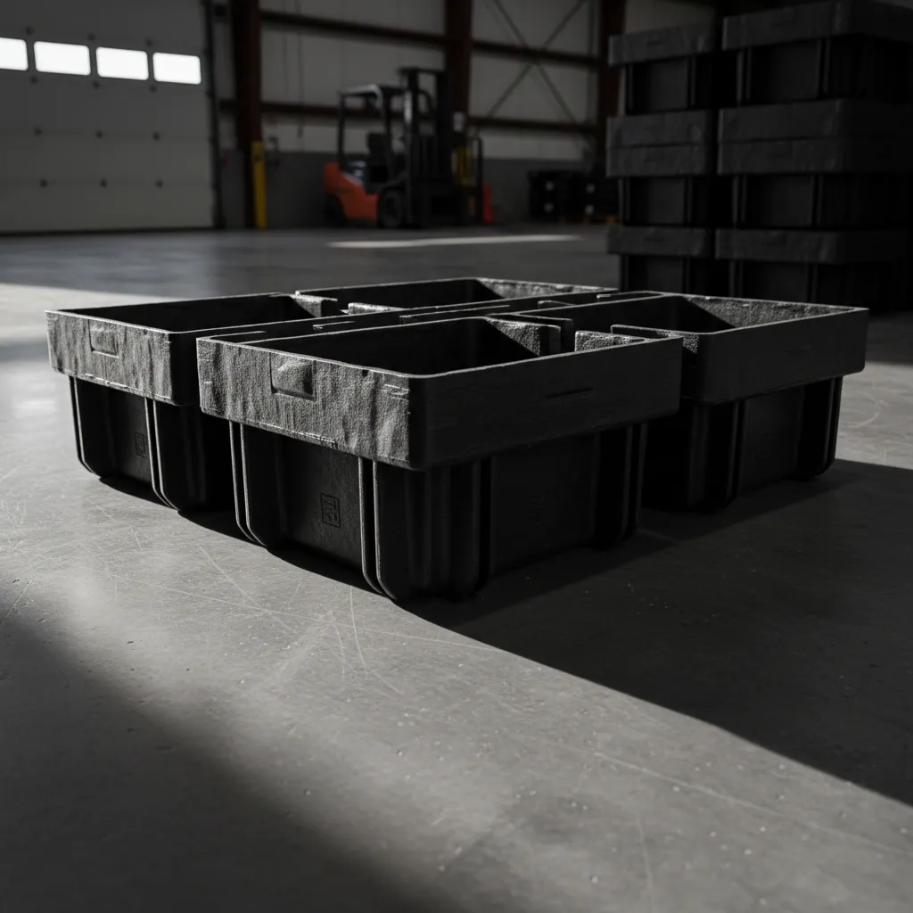 Heavy Duty Hdpe Industrial Damage Tray