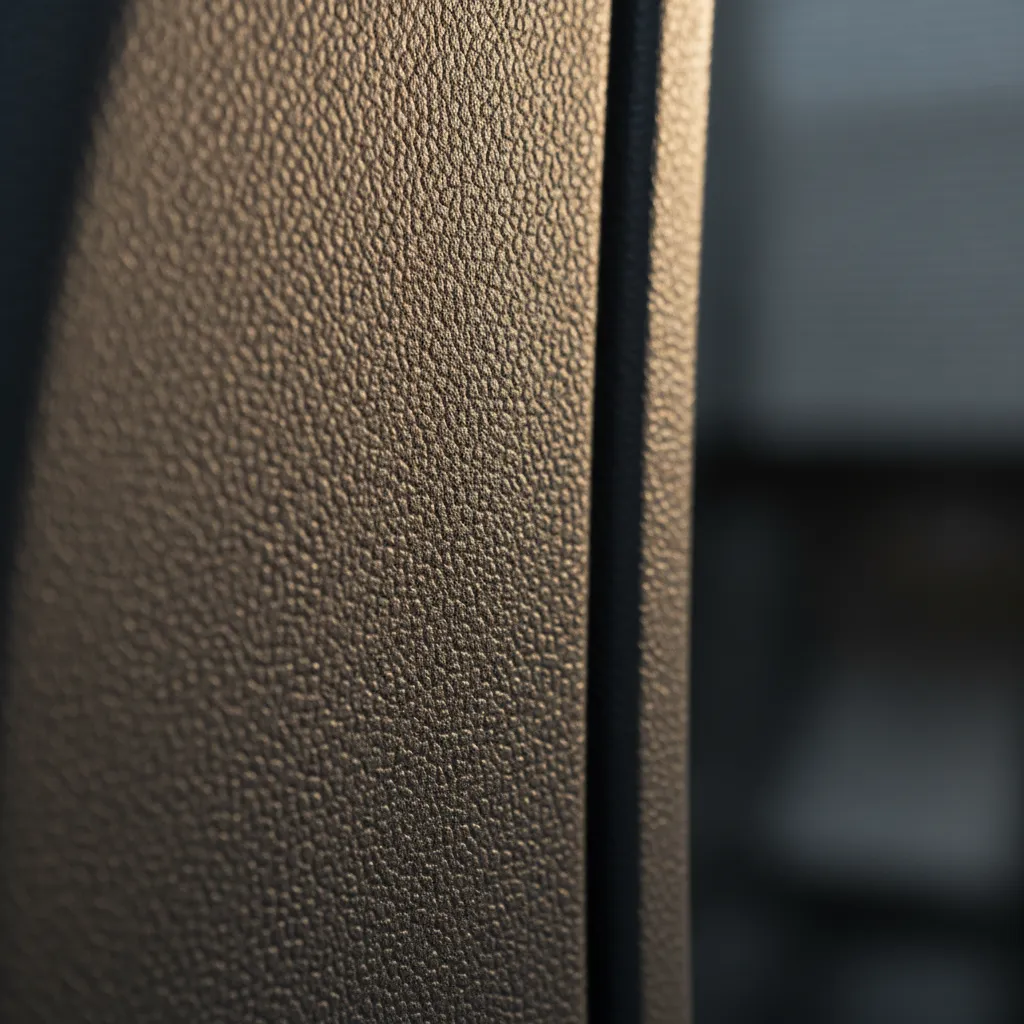 Macro Shot Of A Kydex Thermoformed Interior Wall Panel